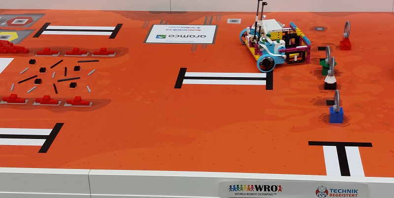 Die Roboter in Aktion