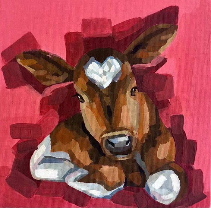 Acrylmalerei von Srida Nayak (9b)